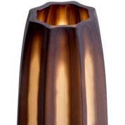 Vase Tiara L dark brown