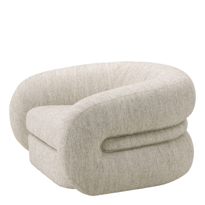 Swivel Chair Cosenza splendor light grey