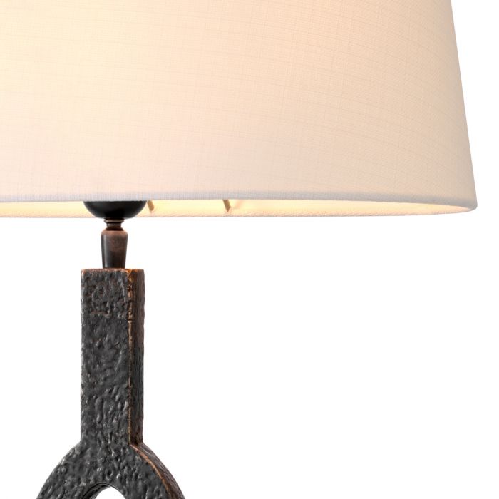 Table Lamp Coosa bronze finish incl shade