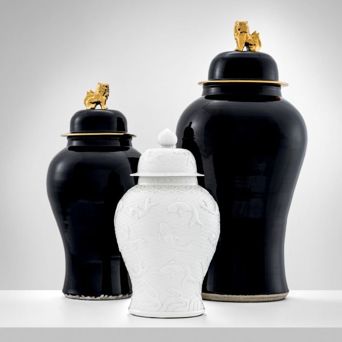 Vase Golden Dragon L