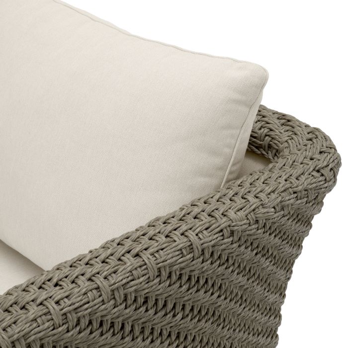 Outdoor Chair Bryson faux woven rattan viola sand