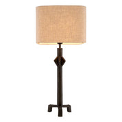 Table Lamp Conti bronze finish incl shade
