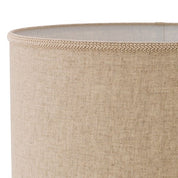 Table Lamp Jones crackled white ceramic incl shade