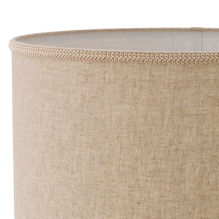 Table Lamp Jones crackled white ceramic incl shade