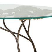 Coffee Table Poseidon vintage brass finish