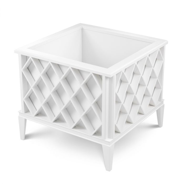 Outdoor Planter Ocean Club white