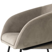 Dining Chair Campus savona greige velvet