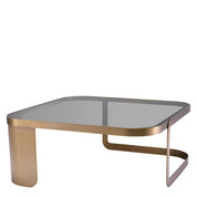 Coffee Table Numa brushed brass finish