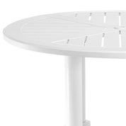 Outdoor Dining Table Bell Rive round S white