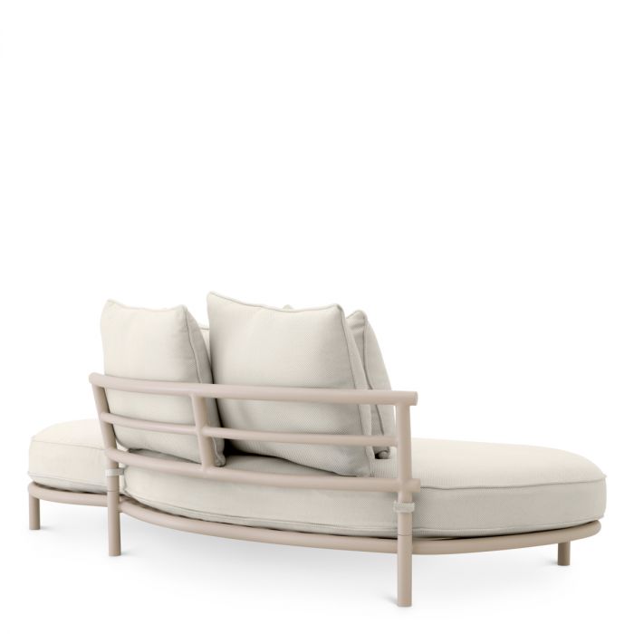 Outdoor Sofa Laguno right sand lewis off-white/grey