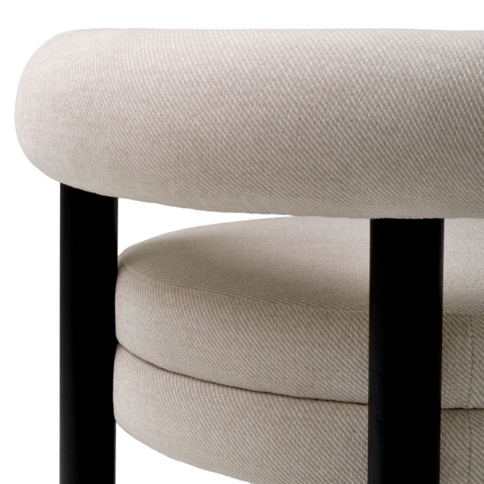 Silla de comedor Zoey Fisher arena