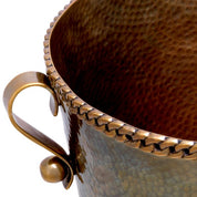 Wine Cooler Wagram vintage brass finish