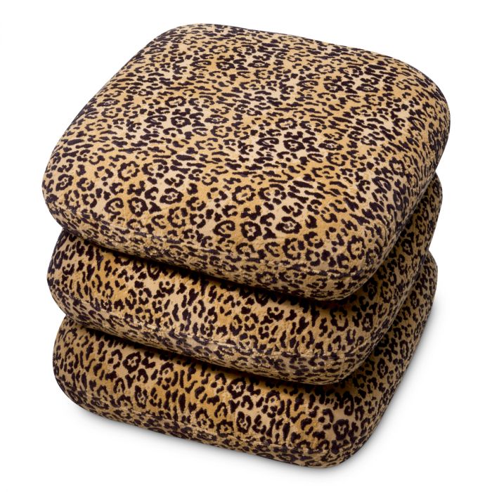 Stool Greenwich bernard leopard camel