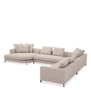 Sofa Moderno L aveiro sand