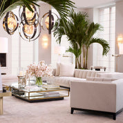 Coffee Table Ryan brushed brass finish