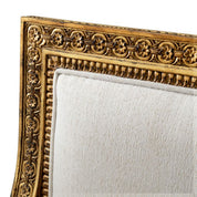 Chair Louis gold finish sentier cream