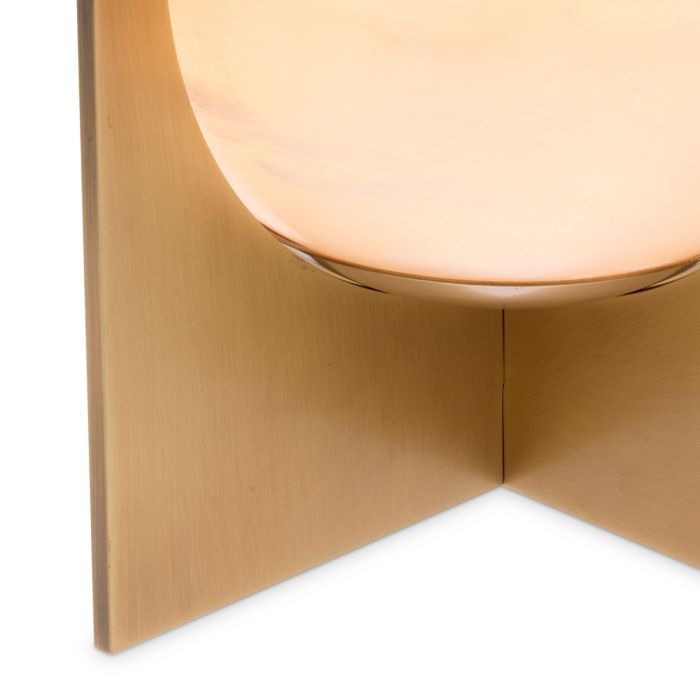 Table Lamp Scorpios S antique brass finish