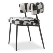 Silla de comedor Folsom Brooklyn negra