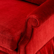 Chair Verplanck wrey velvet red