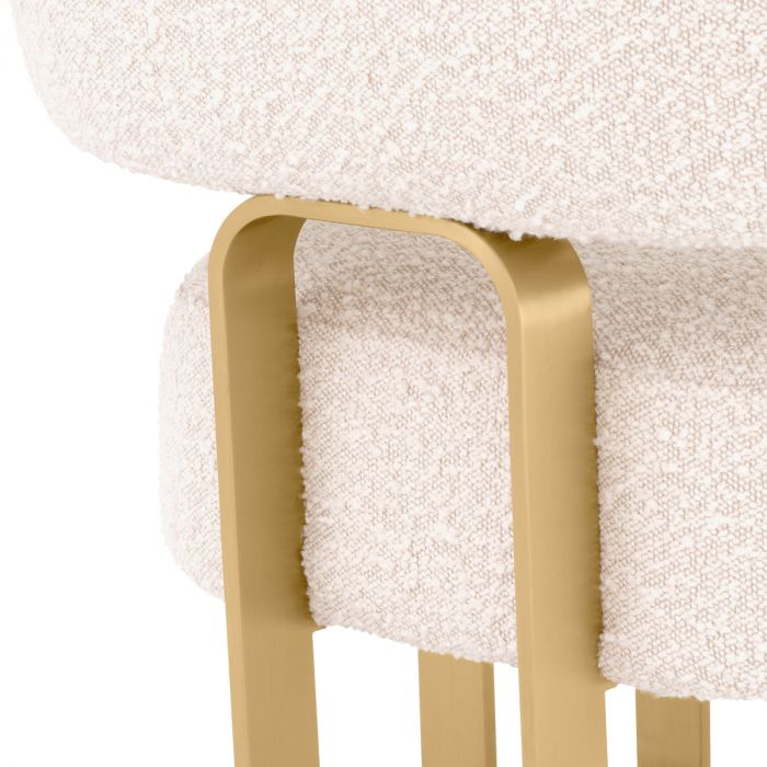 Chair Capricorn bouclé cream