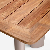 Outdoor Dining Table Osario natural teak