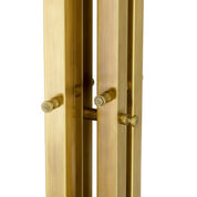 Floor Lamp Destino vintage brass finish incl shade