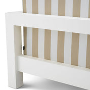 Outdoor Chair Cap-Antibes matte white florent beige