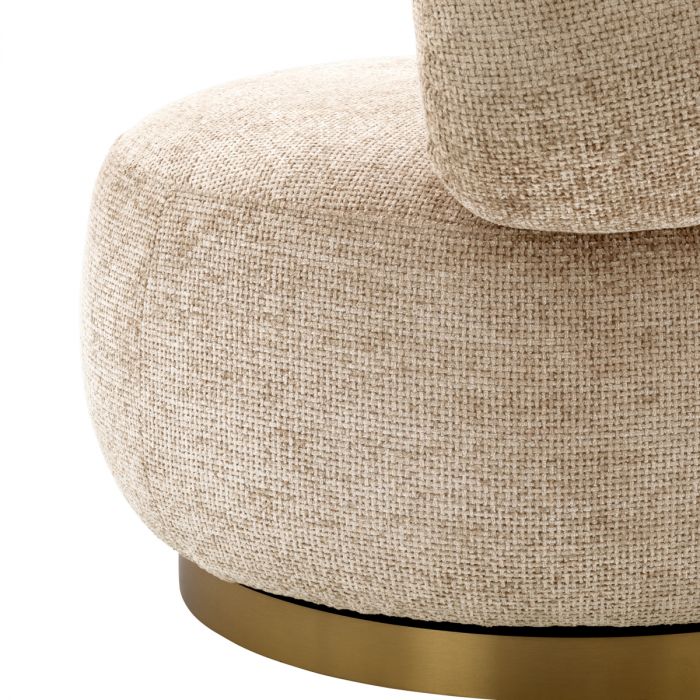Swivel Chair Phedra lyssa sand