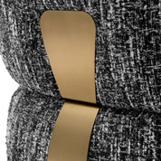 Chair Leon bouclé sonata black