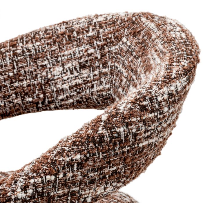 Dining Chair Bravo bouclé sonata red