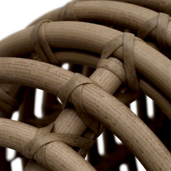 Outdoor Sofa Siderno viola sand faux rattan