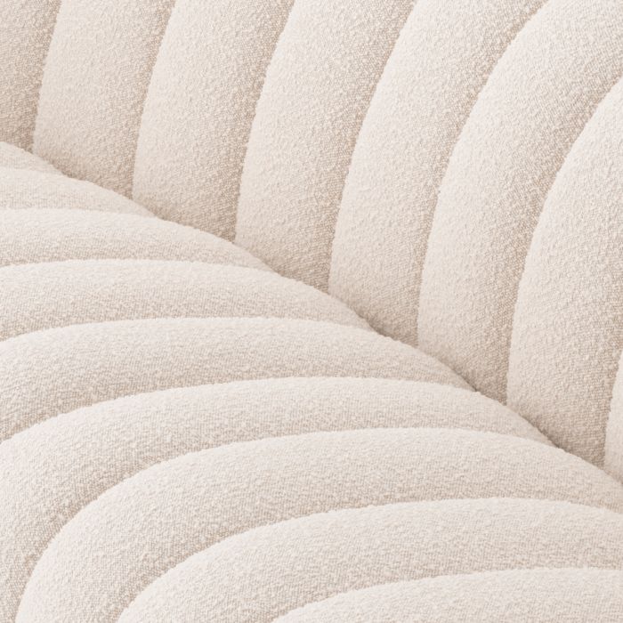 Sofa Kelly L bouclé cream