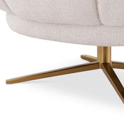 Swivel Chair Sunset lyssa off-white