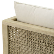 Outdoor Chair Julian aged teak viola sand