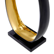 Table Lamp Saturnia gunmetal finish incl shade