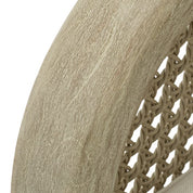 Outdoor Sofa Julian S aged teak viola sand