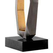 Table Lamp Santos gunmetal finish incl shade