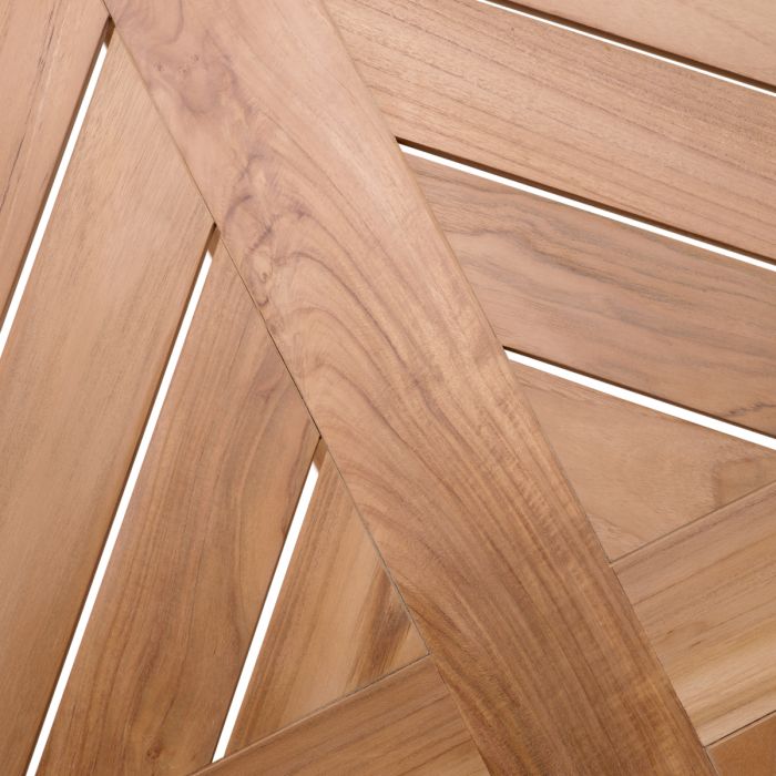 Outdoor Dining Table Bell Rive natural teak