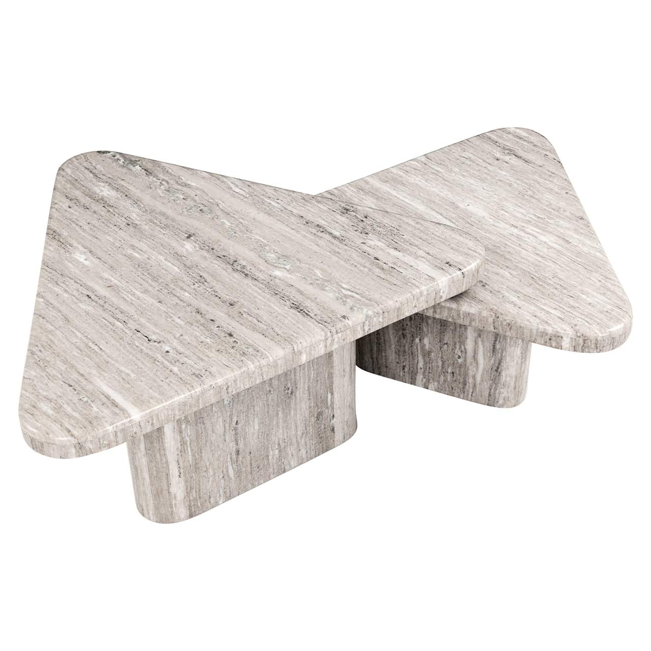 Coffee table Dwayne set of 2 (Sand)