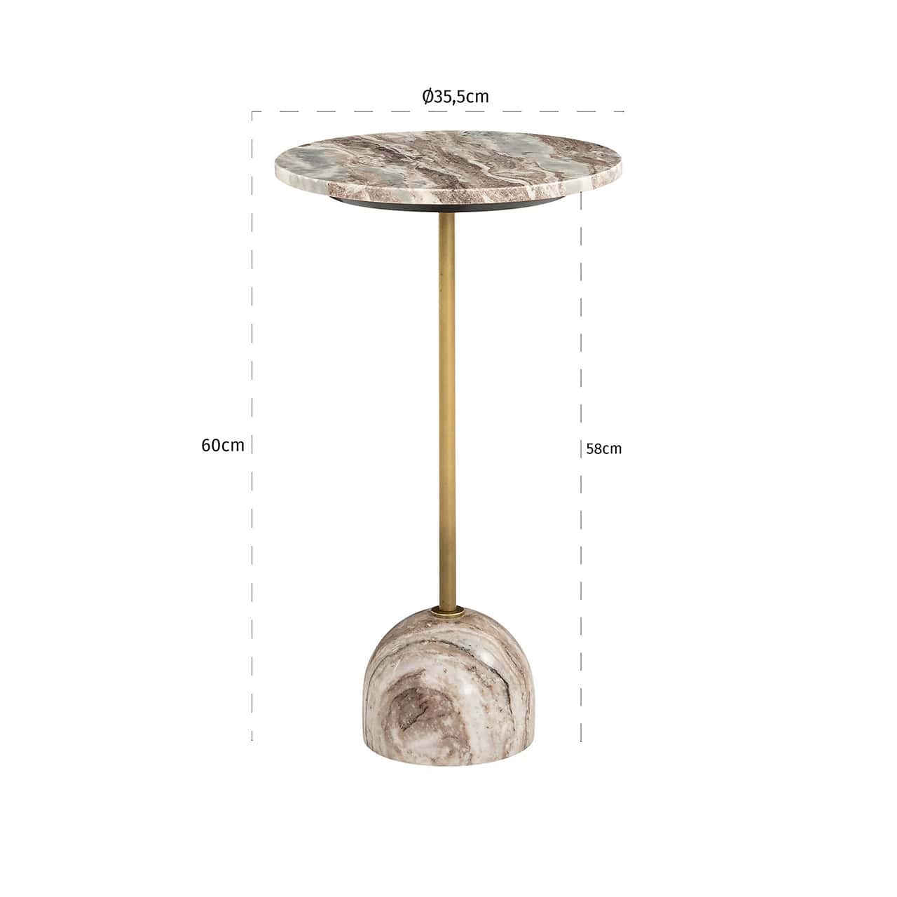 End table Kobe (Sand)