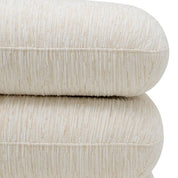 Stool Greenwich Pelton jacquard off-white