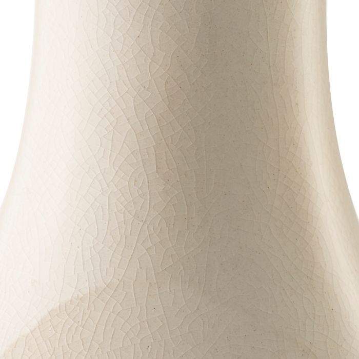 Table Lamp Jones crackled white ceramic incl shade