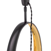 Table Lamp Saturnia gunmetal finish incl shade