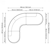 Sofa Björn L lyssa sand