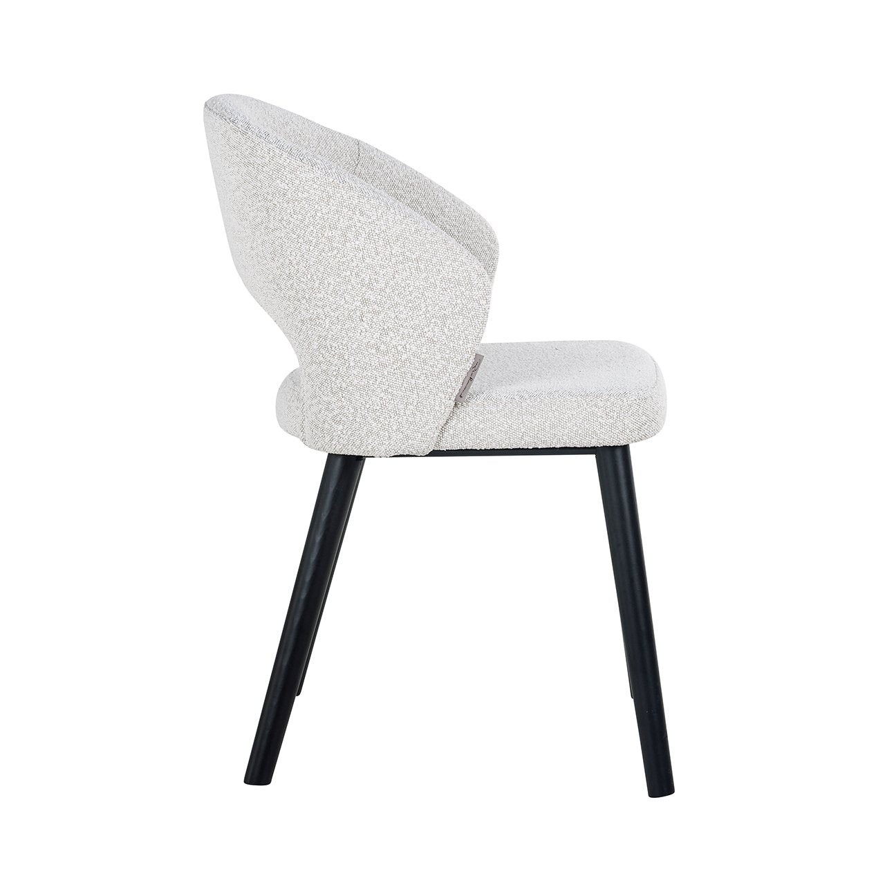 Chair Savoy white bouclé (Copenhagen 900 Bouclé White)