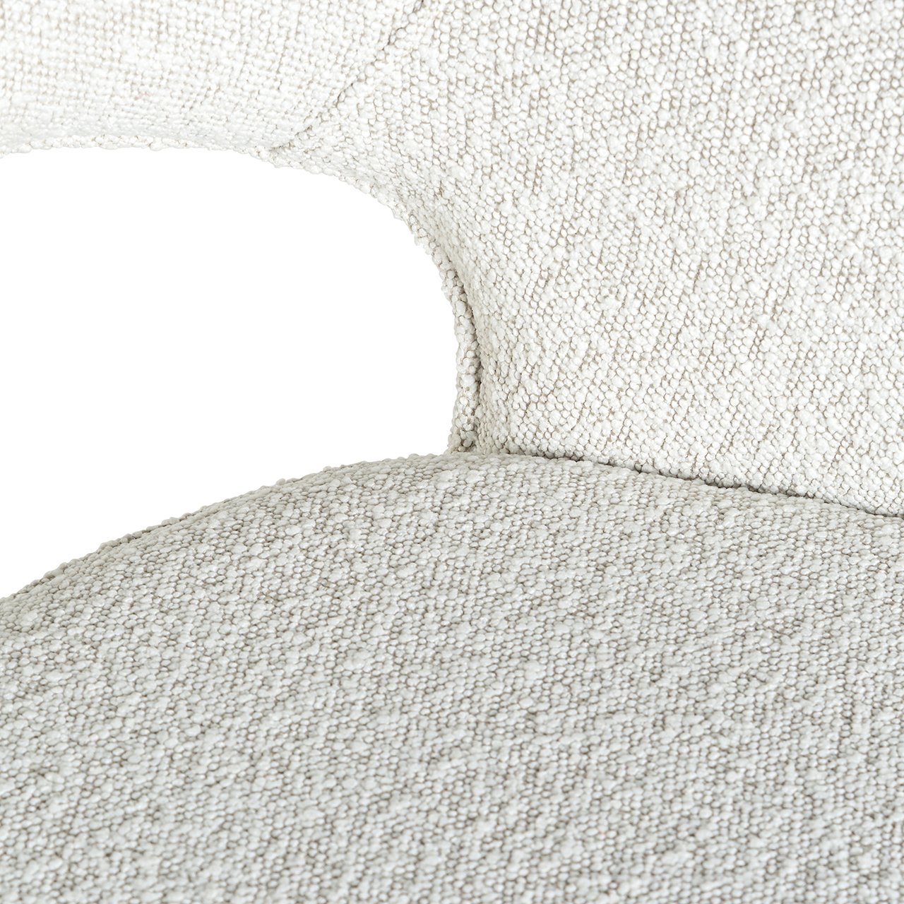 Chair Savoy white bouclé (Copenhagen 900 Bouclé White)