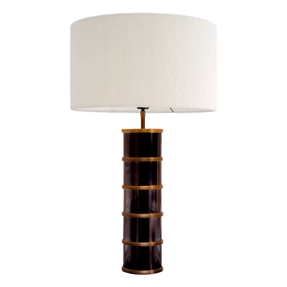 Table Lamp Ella vintage brass finish incl shade