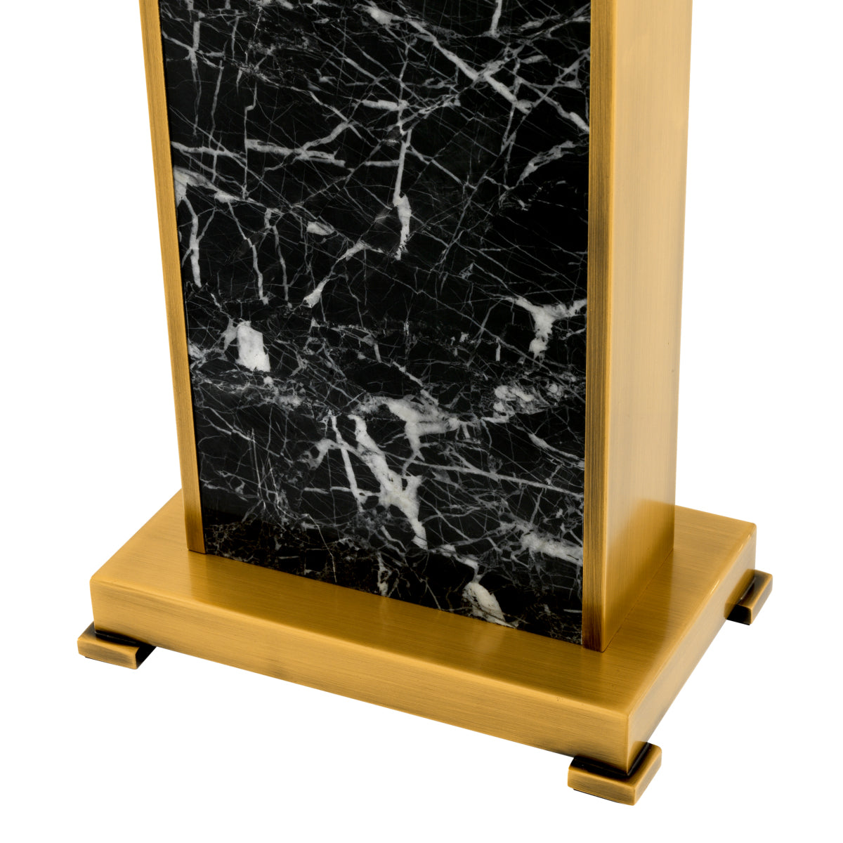 Table Lamp Arrive antique brass finish incl shade