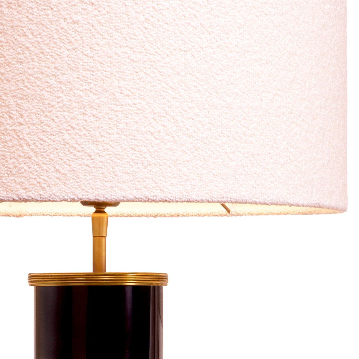 Table Lamp Ella vintage brass finish incl shade