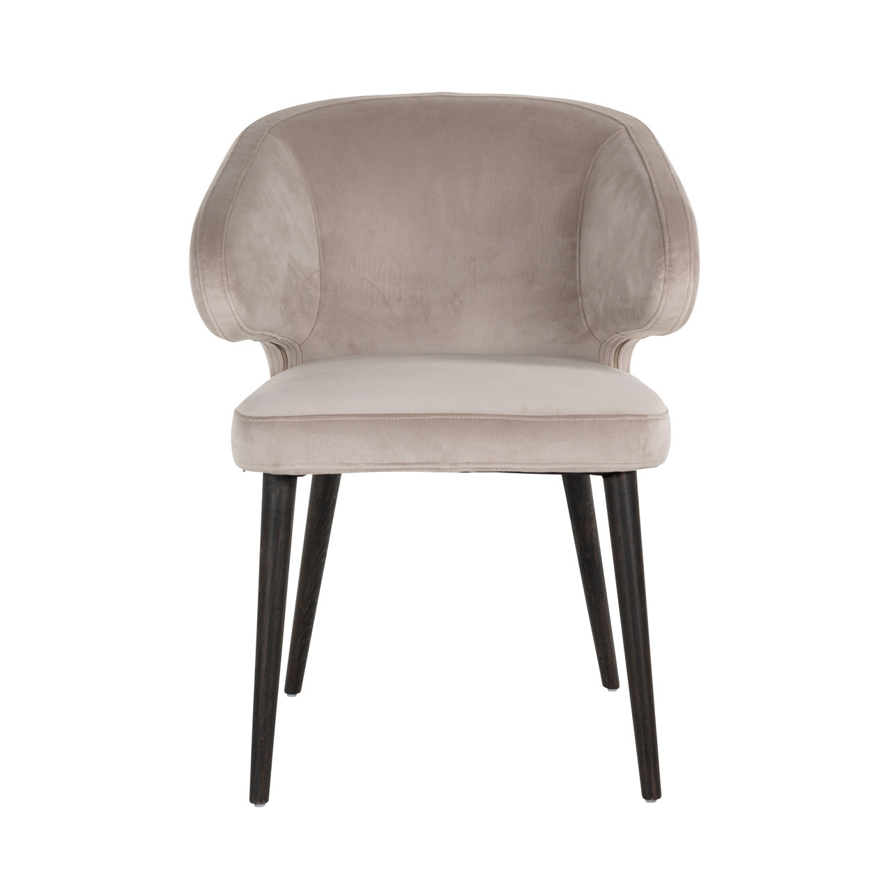 Chair Indigo khaki velvet (Quartz Khaki 903)